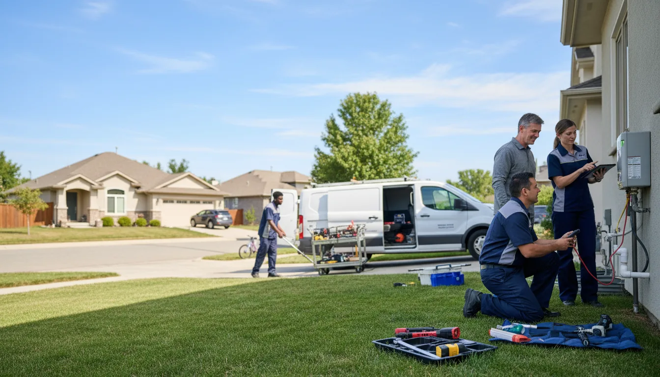 Tankless water heater service in Whittaker, MI